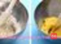 双色抹茶蛋糕卷的做法图解2