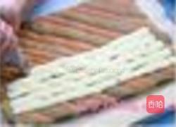 双色抹茶蛋糕卷的做法图解7