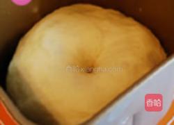 可可卡士达花形面包的做法图解2