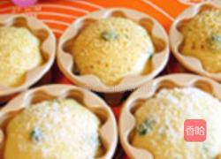 可可卡士达花形面包的做法图解9