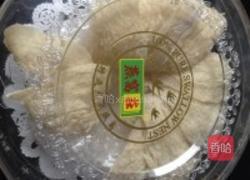 木瓜炖燕窝给妈妈做的甜品的做法图解1