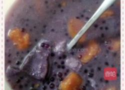 双薯牛奶西米露的做法图解4