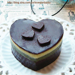 巧克力心形慕斯的做法[图]