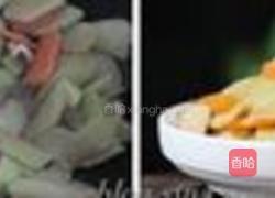 佛手瓜炒胡萝卜的做法图解6