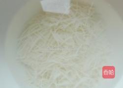 发菜银丝豆腐羹的做法图解3
