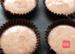 车厘子酱可可杯子蛋糕的做法图解4