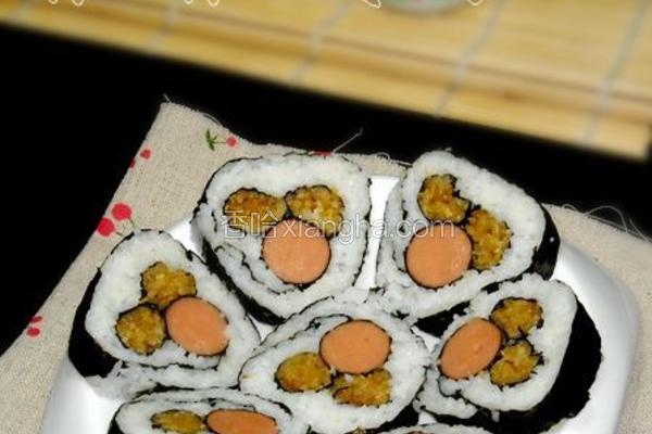 紫菜香肠包饭
