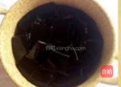 蜜桂花黄桃龟苓膏的做法图解8