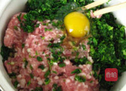 荠菜鲜肉汤团的做法图解3
