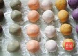 五彩缤纷的汤圆的做法图解12