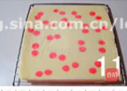 樱桃彩绘蛋糕卷的做法图解11