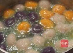 红豆沙椰奶仙草芋圆的做法图解5
