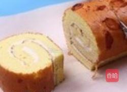 玫瑰芝士蛋糕卷的做法图解10