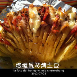 培根风琴烤土豆的做法[图]