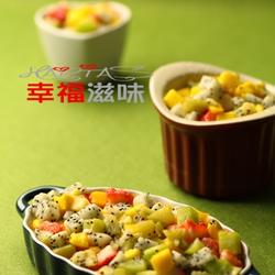 吐司水果布丁的做法[图]