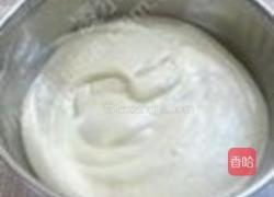 椰汁巧克力酱戚风卷的做法图解6