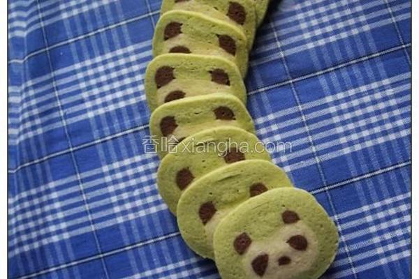抹茶熊猫饼干