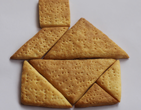 高钙七巧板饼干[图]