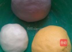 紫薯南瓜酒酿汤圆的做法图解3