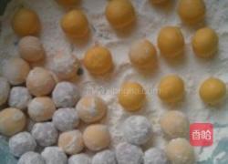 紫薯南瓜酒酿汤圆的做法图解4