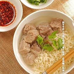 清汤牛腩面的做法[图]