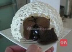 巧克力珍珠球VS巧克力熔岩蛋糕 的做法图解24