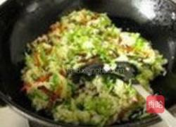 猪油什蔬炒饭的做法图解6