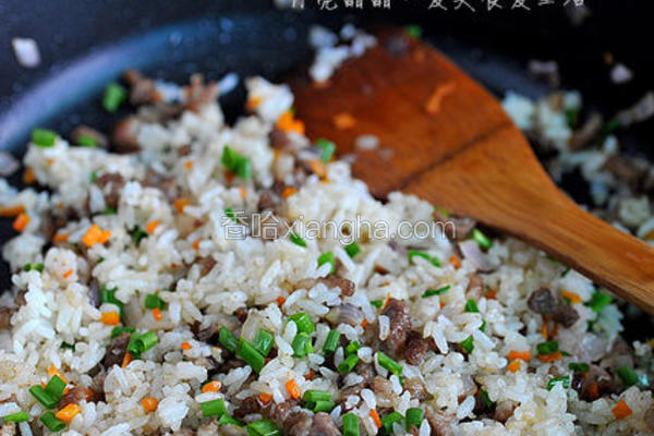 孜然澳洲羊肉炒饭