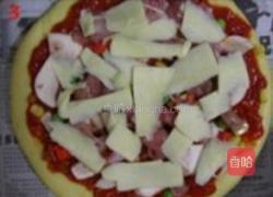 菇香鸡肉披萨的做法图解12