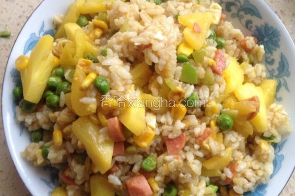 咖喱菠萝饭