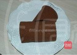 圣诞树根蛋糕的做法图解6