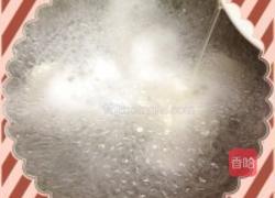 酒酿牛奶年糕水扑蛋的做法图解4