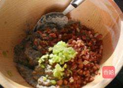 黑豆浆&黑豆培根饼的做法图解6