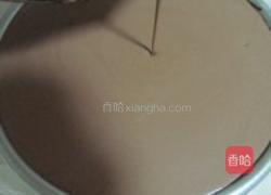 巧克力慕斯刷绣蛋糕的做法图解13