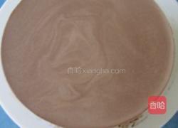 巧克力慕斯刷绣蛋糕的做法图解15