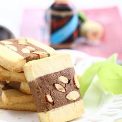双色杏仁饼干的做法[图]