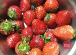 麦片紫薯草莓大福的做法图解2