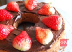 草莓雪人甘那许夹层蛋糕的做法图解17