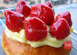 布里欧草莓面包的做法图解10