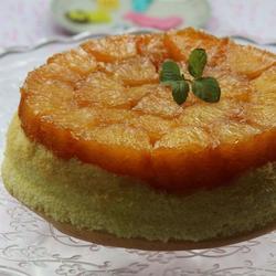 焦糖菠萝翻转蛋糕的做法[图]