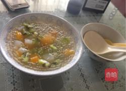 杂果西米露的做法图解5