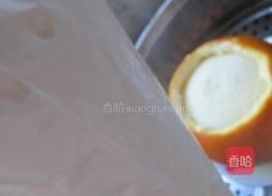 草莓香橙蒸蛋糕的做法图解14