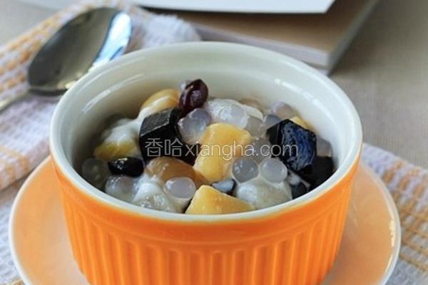 家庭版台湾甜品鲜芋仙