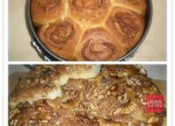 焦糖核桃面包的做法图解5