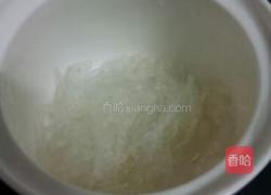 燕窝木瓜炖牛奶的做法图解2