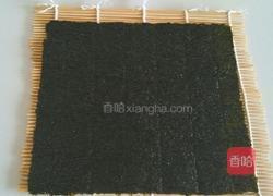 金枪鱼辣白菜紫菜包饭的做法图解6