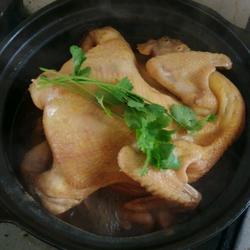 猪手煲鸡