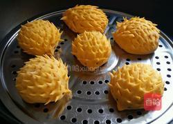 南瓜葫芦娃豆沙包的做法图解10