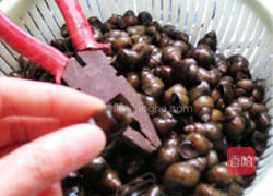 紫苏炒青螺的做法图解4