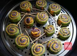 棒棒糖芝麻盐花卷的做法图解7